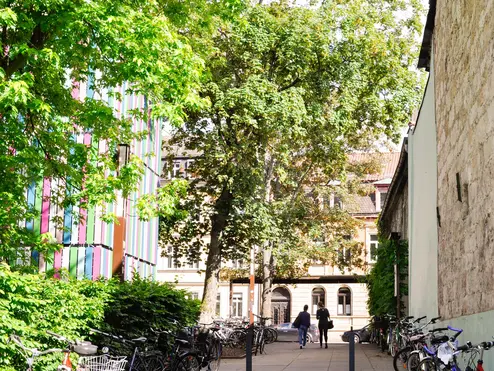 In der Bamberger Innenstadt In der Bamberger Innenstadt