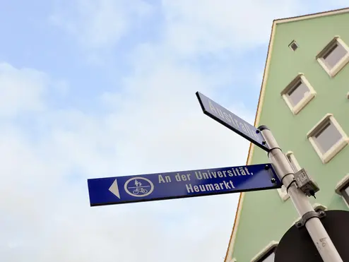 Wegweiser zur Universität Bamberg Wegweiser zur Universität Bamberg