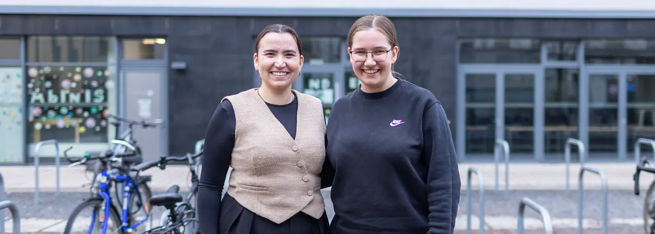 Die beiden Workshop-Entwicklerinnen Stefanie Ulschmid und Stefanie Badmann.