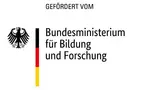 Das Logo des Bundesministerium für Bildung und Forschung, welches zeigt, dass das Projekt vom Bundesministerium gefördert wird