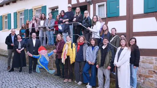 Studierende in Hallstadt Gruppenfoto
