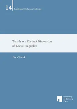 Buchcover von "Wealth as a Distinct Dimension of Social Inequality"