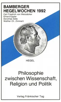 Buchcover von "Philosophie zwischen Wissenschaft, Religion und Politik"