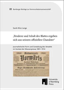 Cover zum Buch "„Tendenz und Inhalt des Blattes ergeben sich aus seinem offiziellen Charakter“"