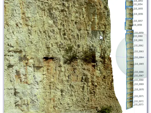 Drone-based recording of the stratigraphy of the Jurassic deposits in the “Schorr” quarry, Wattendorf/Bavaria Germany Drone-based recording of the stratigraphy of the Jurassic deposits in the “Schorr” quarry, Wattendorf/Bavaria Germany