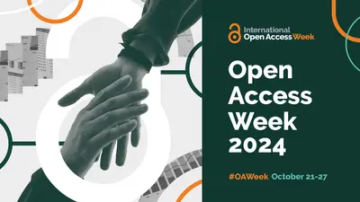 Logo der Open Access Week 2024