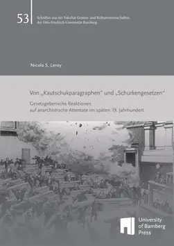 Covergraphik zum Buch "Von "Kautschukparagraphen" und "Schurkengesetzen"" von Nicola Sandro Leroy