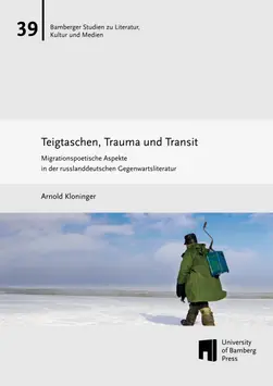 Covergraphik zum Buch "Teigtaschen, Trauma und Transit" von Arnold Kloninger
