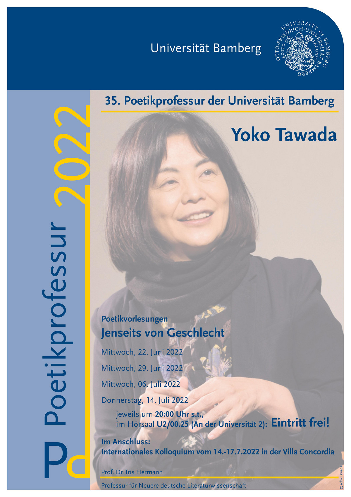 Symposium „jenseits Von Geschlecht“ Im Werk Yoko Tawadas Professur