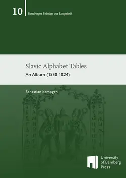 Buchcover von "Slavic Alphabet Tables : An Album (1538-1824)"