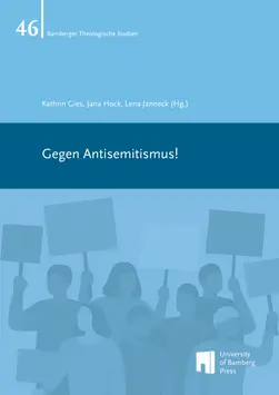 Cover zum Buch "Gegen Antisemitismus!", hg. von Kathrin Gies, Jana Hock und Lena Janneck