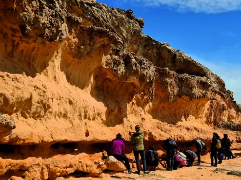 Mapping at Els Bancals, Mallorca field trip Mapping at Els Bancals, Mallorca field trip