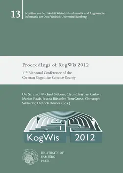 Buchcover von "Proceedings of KogWis 2012 : 11th Biannual Conference of the German Cognitive Science Society"