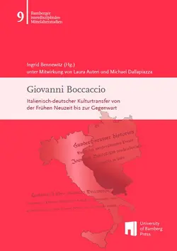 Buchcover von "Giovanni Boccaccio : Italienisch-deutscher Kulturtransfer von der Frühen Neuzeit bis zur Gegenwart"