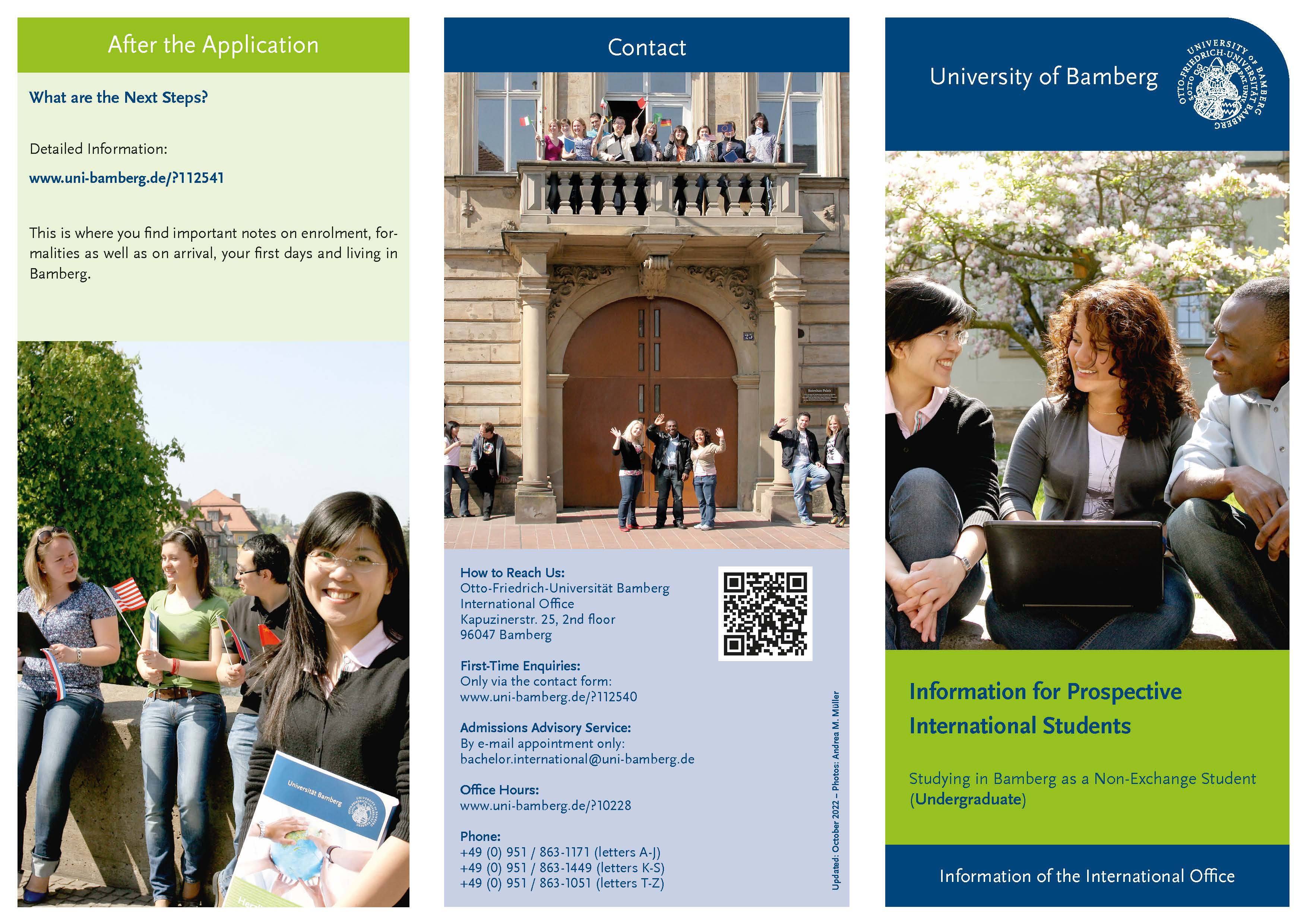 Homepage University of Bamberg